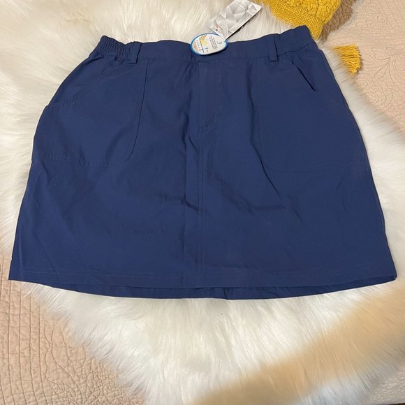 Baleaf Womens  SKIRT WITH SHORTS Skorts Navy Blue, size M ,new with tag - Picture 1 of 9